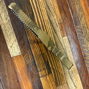 Vintage Gold Metal Mesh Stretch Belt